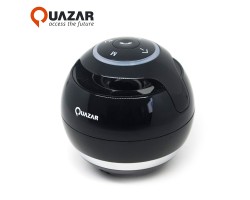 QUAZAR UFO speaker vezeték nélküli bluetooth hangszóró FM rádióval fekete
